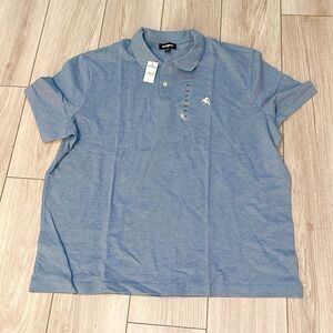 Express Blue Polo Shirt Casual Style